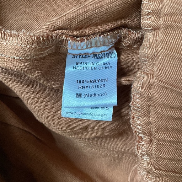 Lucy Ave - Tyler Joggers in Rust - Medium - Picture 5 of 6